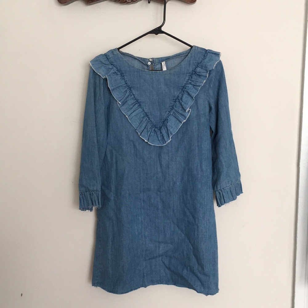 Zara Denim Tunic